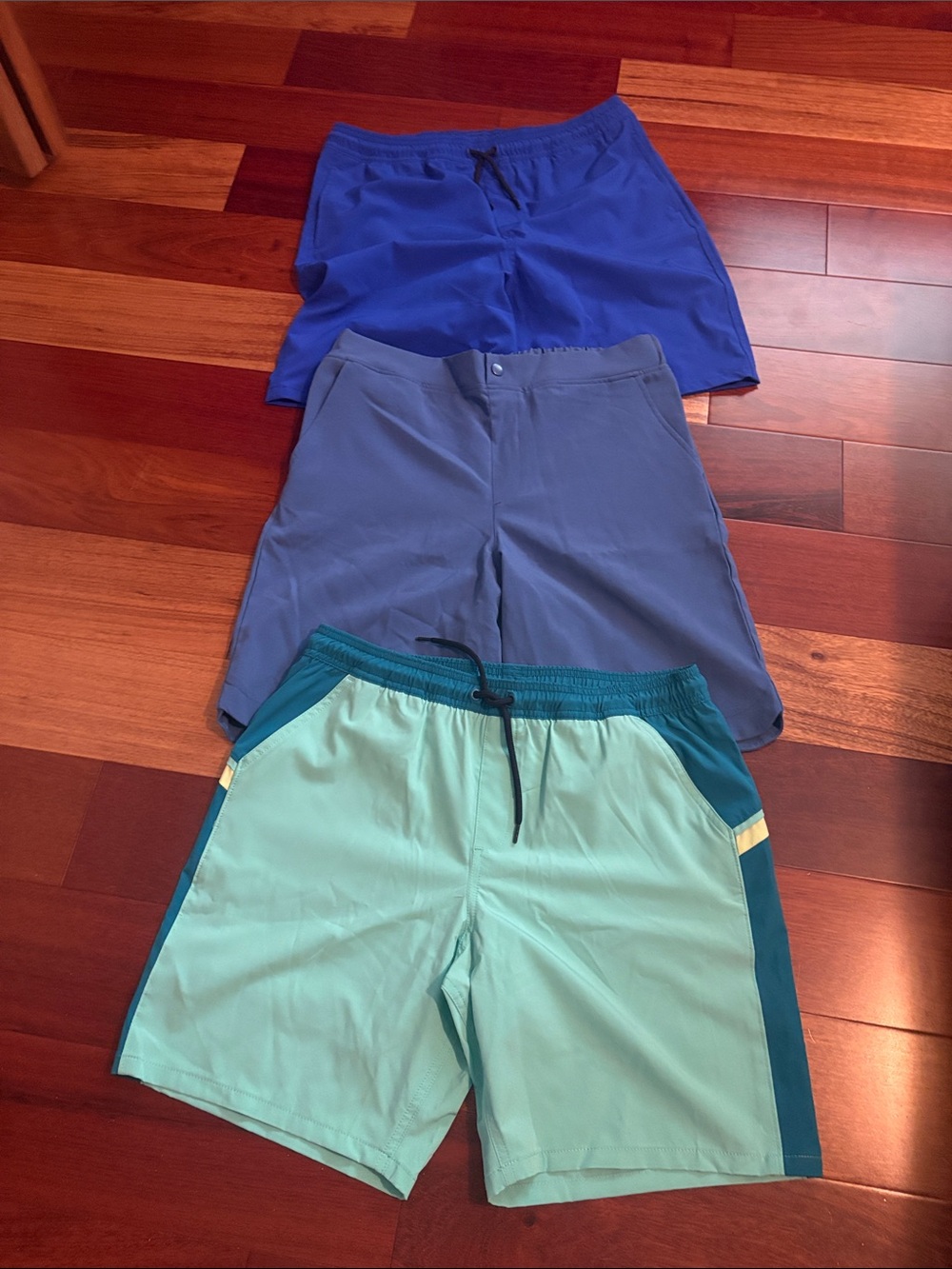 3 pairs of Lands End shorts (2 swim shorts)